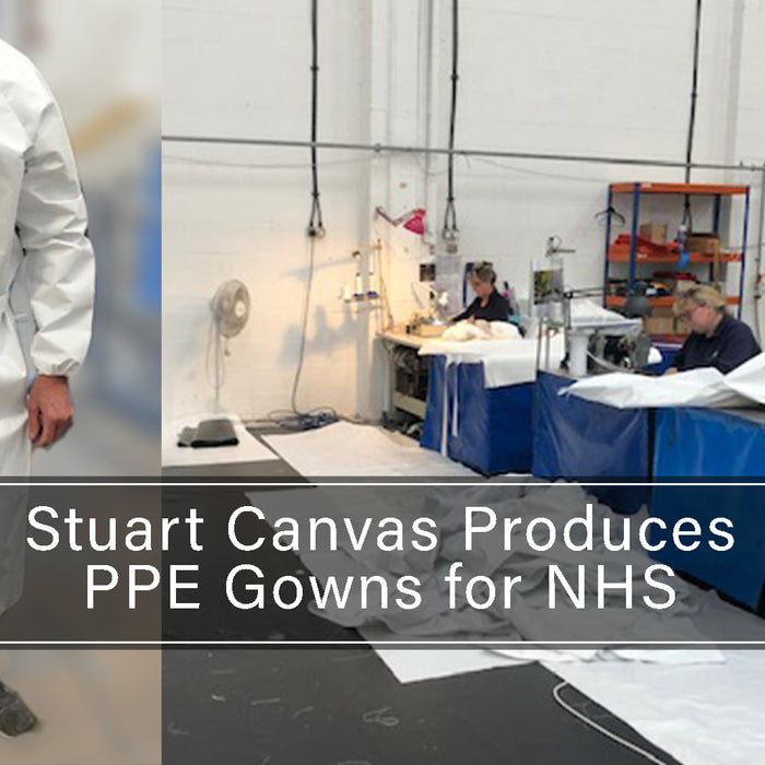 Stuart Canvas Group Produces Gowns for the NHS
