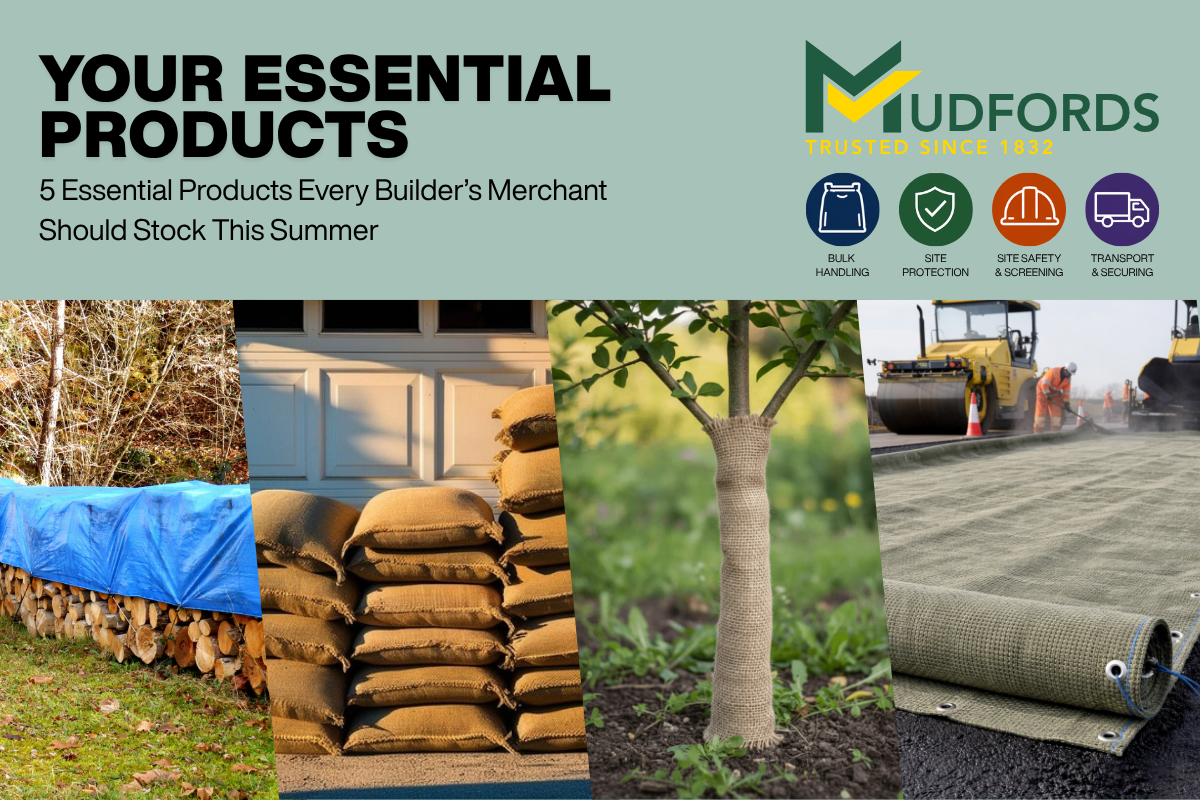 5 Essential Products Every Builder’s Merchant Should Stock This Summer