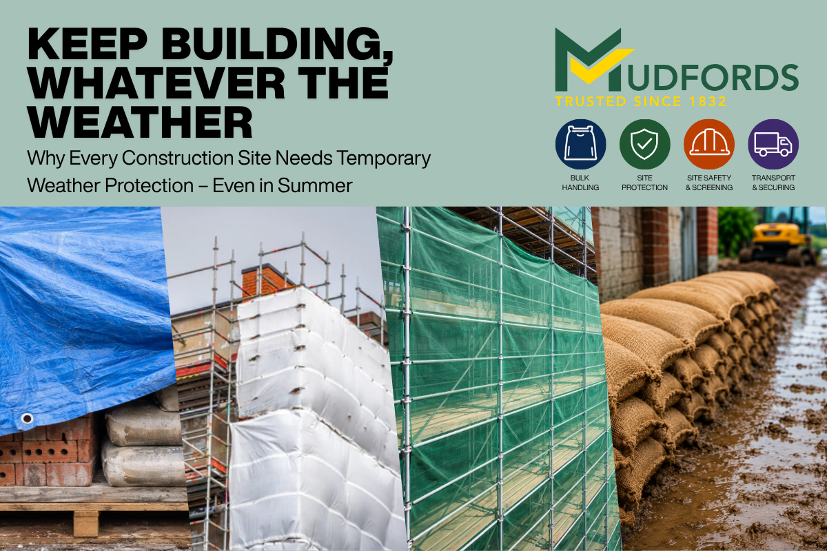 Why Every Construction Site Needs Temporary Weather Protection Even in Summer