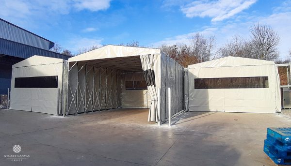Retractable Tunnels & Temporary Structures - | Mudfords