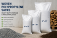 Woven Polypropylene Sacks - Heavy Duty Storage & Industrial Bags | Mudfords