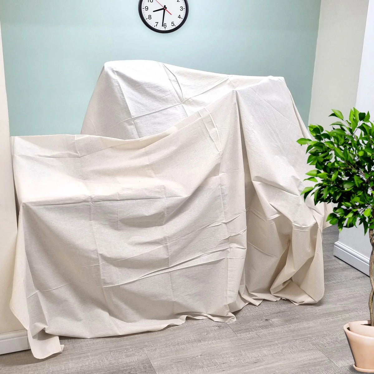 cotton dust sheets – premium quality protective covers