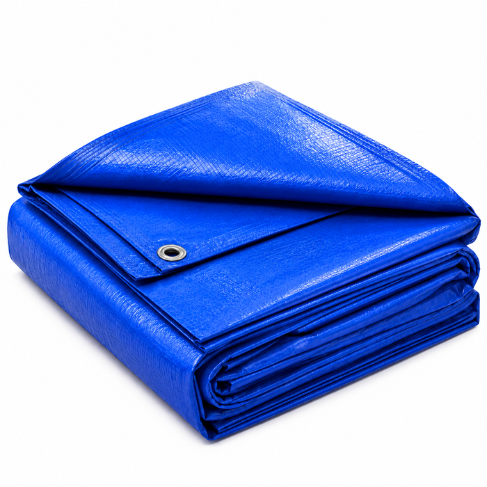 220gsm Heavy Duty Waterproof Tarpaulin Sheet – Premium PE Cover