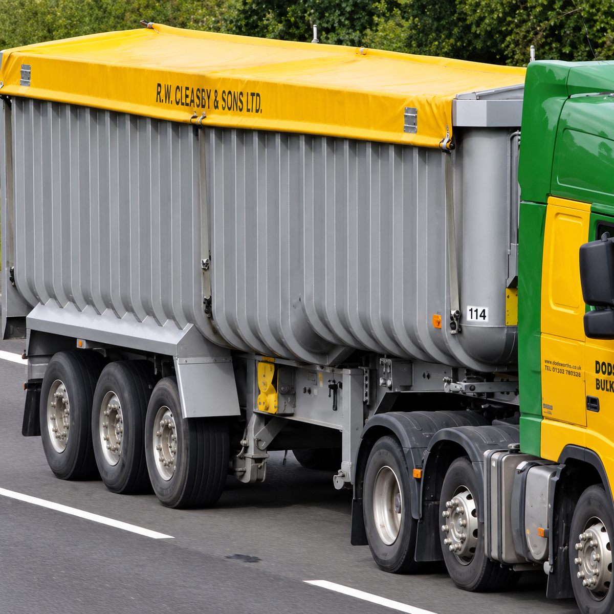 Bespoke rollover covers manufactured by Mudfords