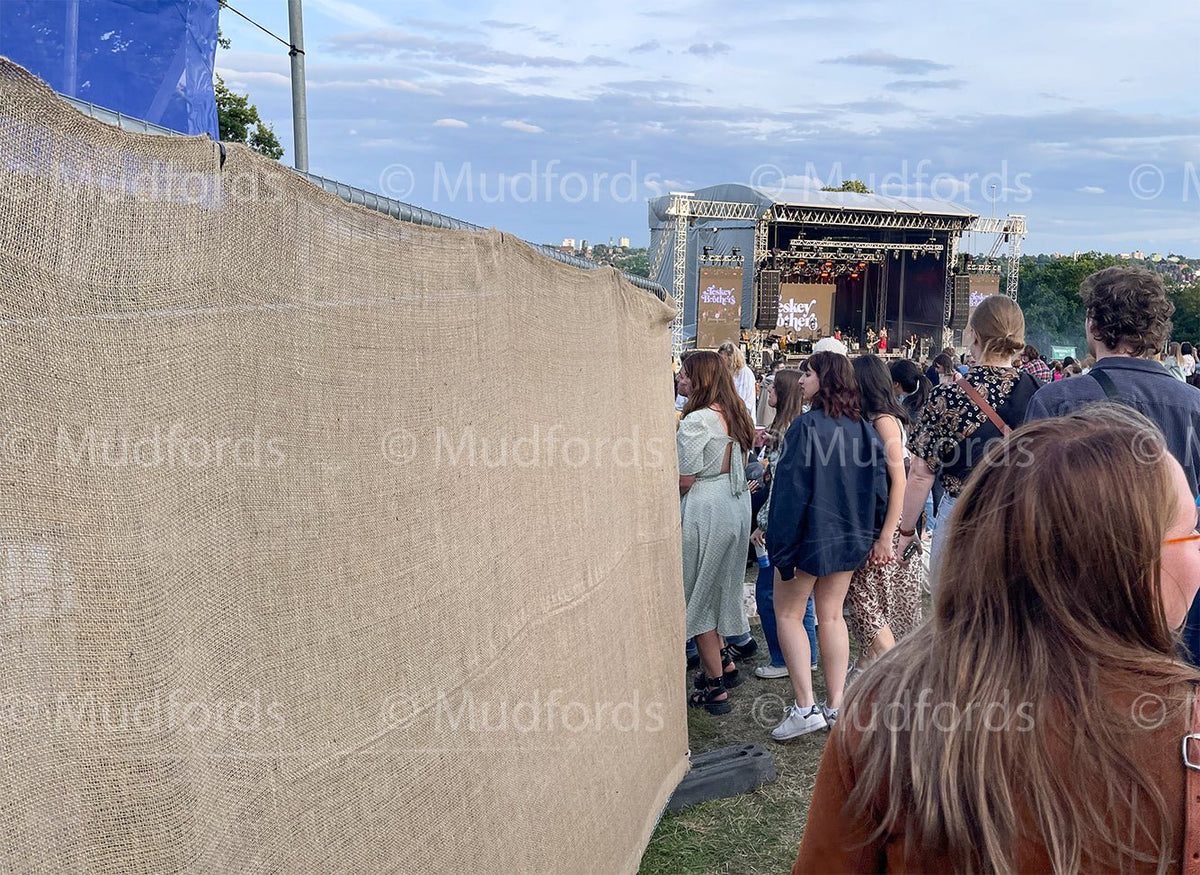 biodegradable hessian roll – 100 metre length