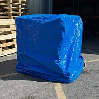 Waterproof Pallet Cover 140gsm – Reusable Polyethylene Cover