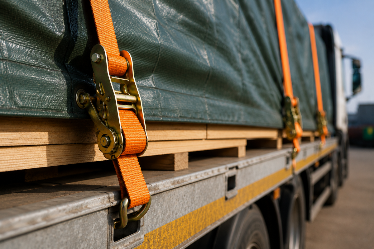 Custom ratchet straps and load restraint products