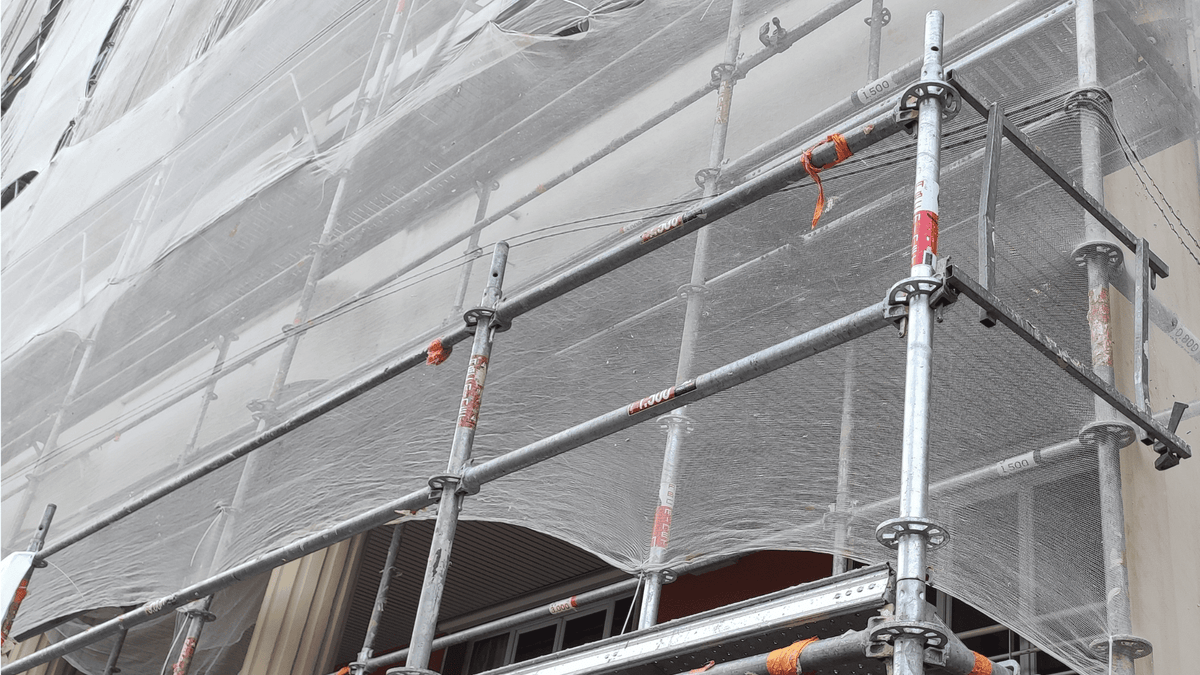 white debris netting – 2m