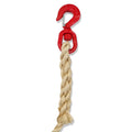 Sisal Rope 18mm -Spliced with 1.5T Swivel Eye Hook | Mudfords