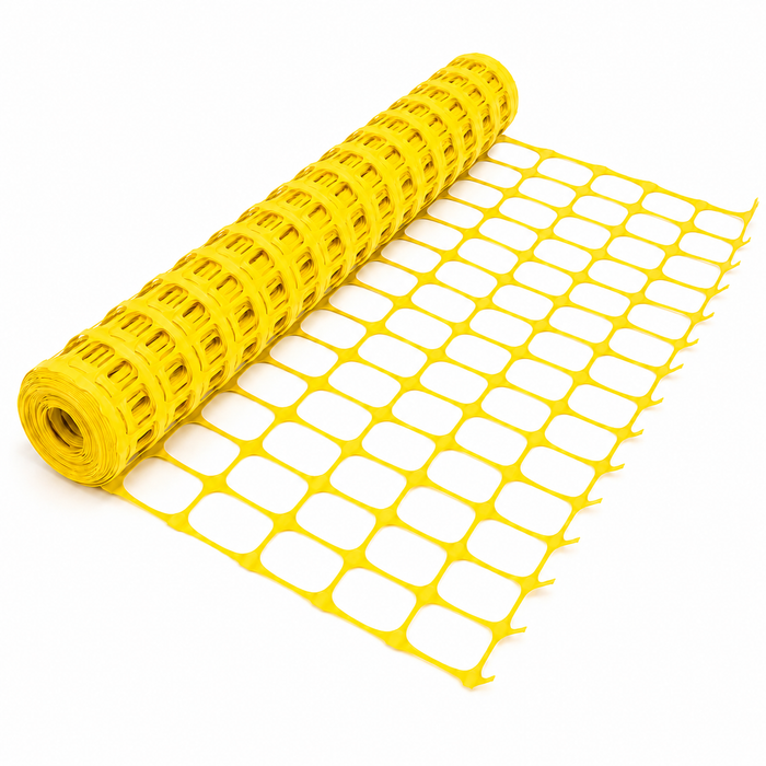 Barrier Fencing – 1m x 50m Safety Mesh