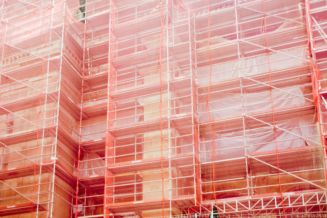 orange debris netting – 2m