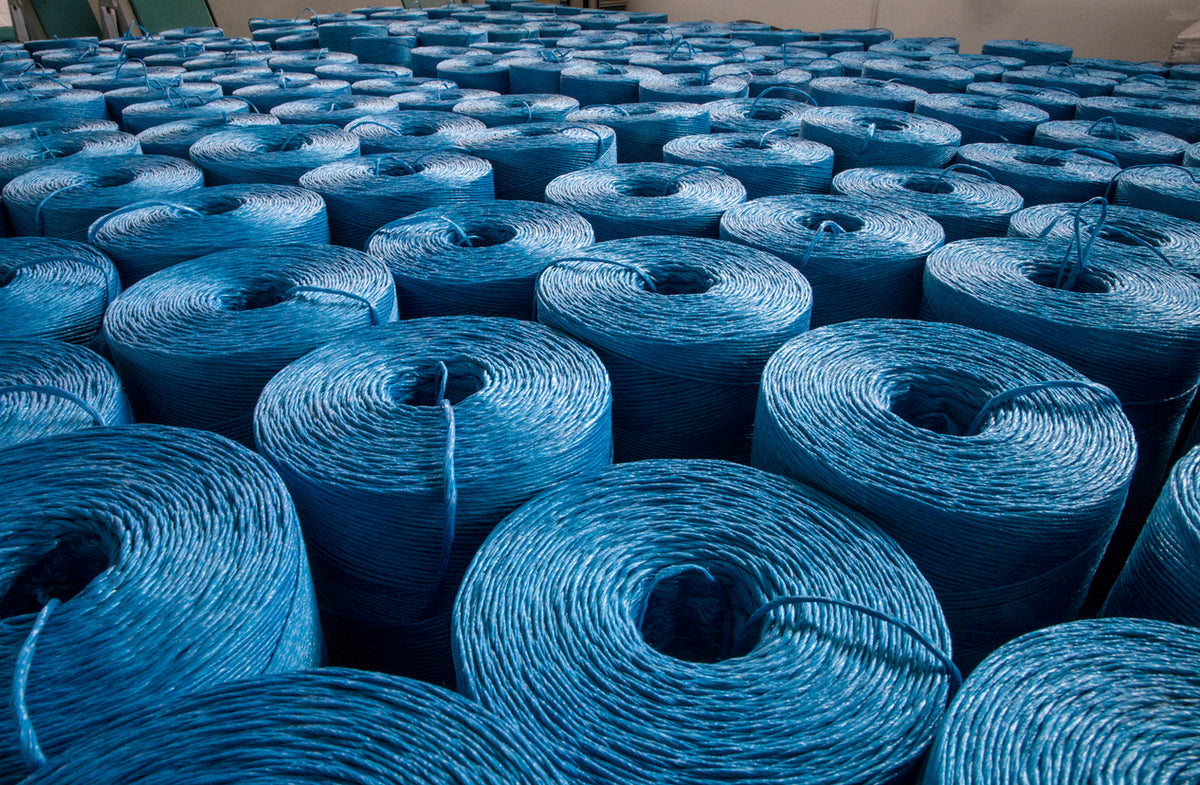 blue polypropylene rope – 3-strand
