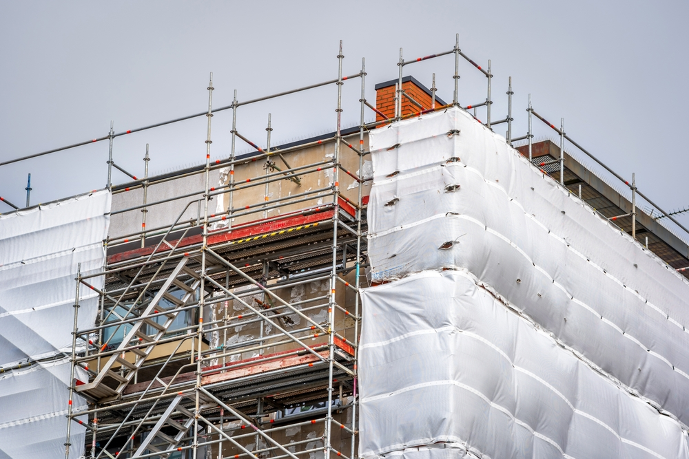 fire retardant scaffold sheeting – 45m