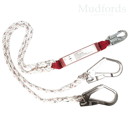 Double Lanyard With Shock Absorber | Mudfords