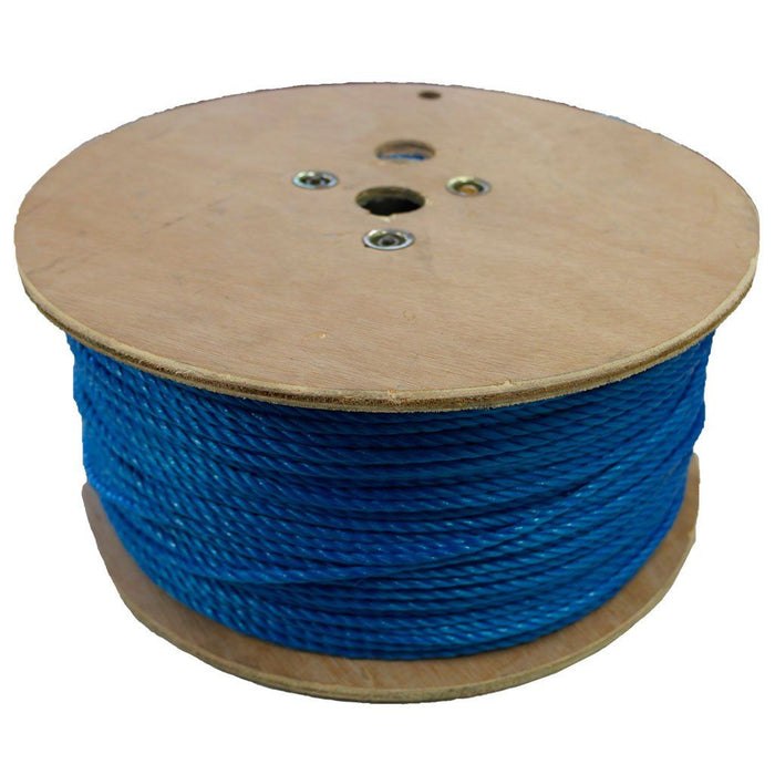 Blue Polypropylene Rope 6mm x 500m – Draw Rope | Mudfords